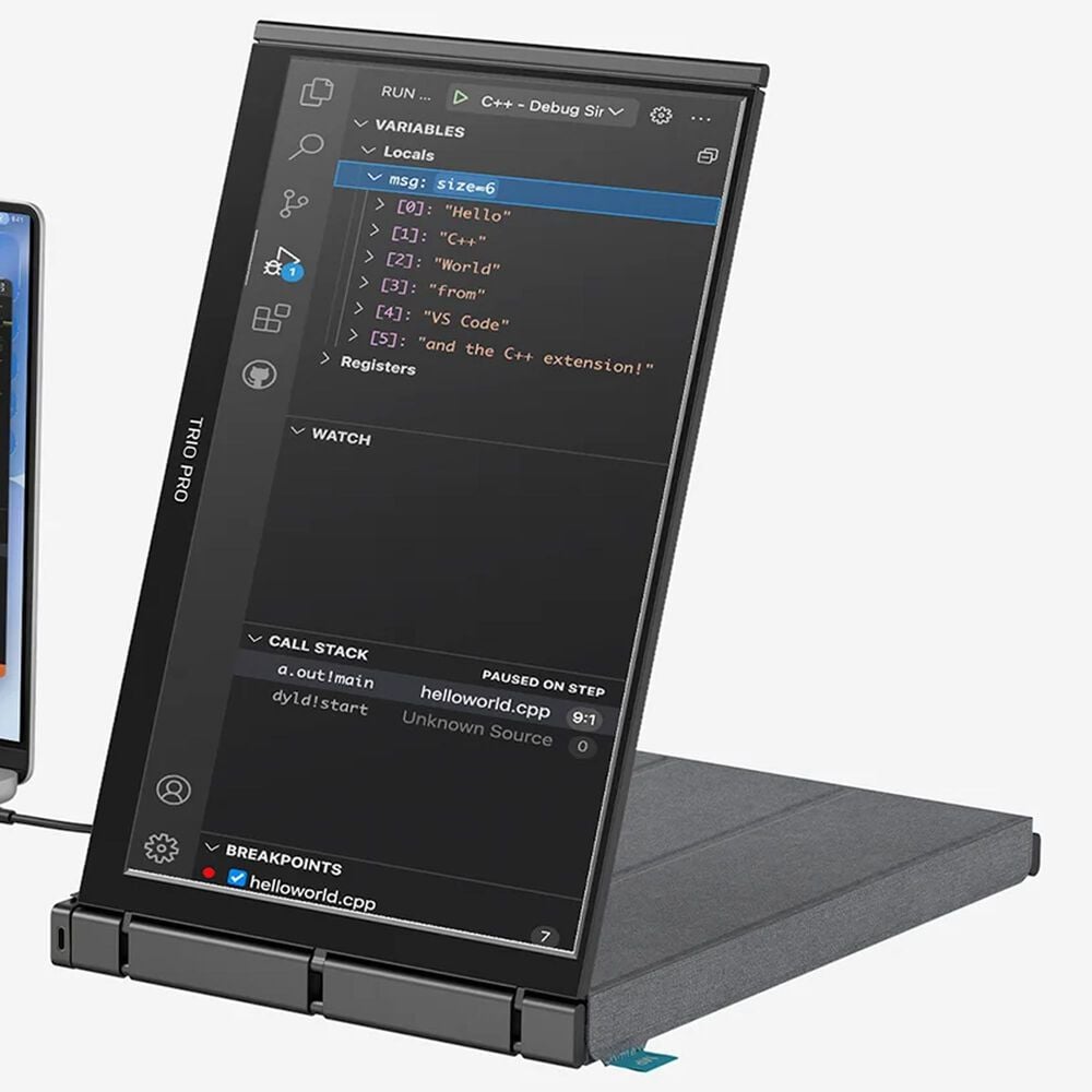 Mobile Pixels 14" Trio 3 Pro QHD Monitor in Black, , large