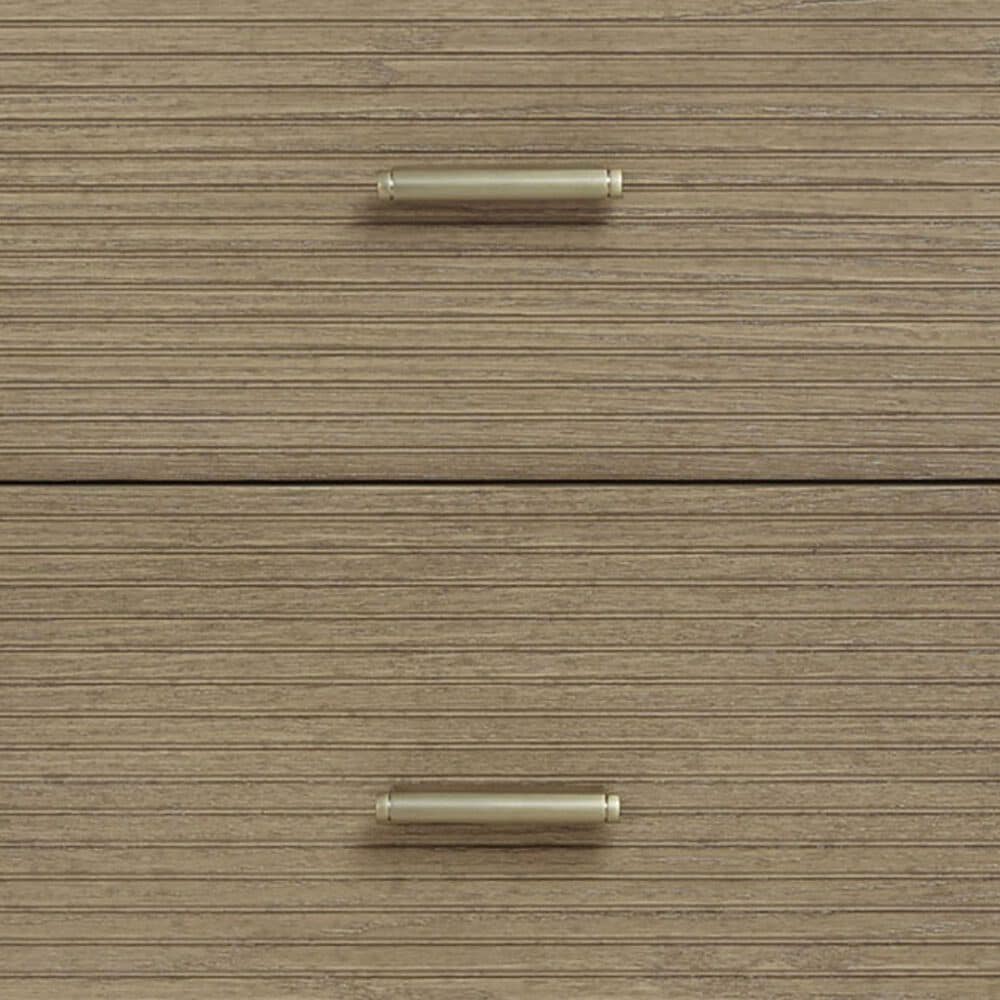 James Martin Vanities Lucian 48" Single Bathroom Vanity in Pebble Oak with 3 cm Victorian Silver Quartz Top, Rectangular Sink and FreePower Wireless Charger, , large