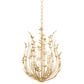 Troy Lighting Delmore 6-Light Chandelier in Vintage Gold Leaf, , large