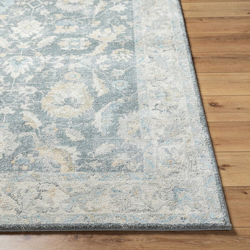 Surya Avellino 12&#39; x 15&#39; Light Beige, Gray, Pale Blue, Tan, Deep Teal, Denim and Light Olive Area Rug, , large