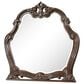 New Heritage Design Bella Notte Mirror in Mahogany Brown, , large