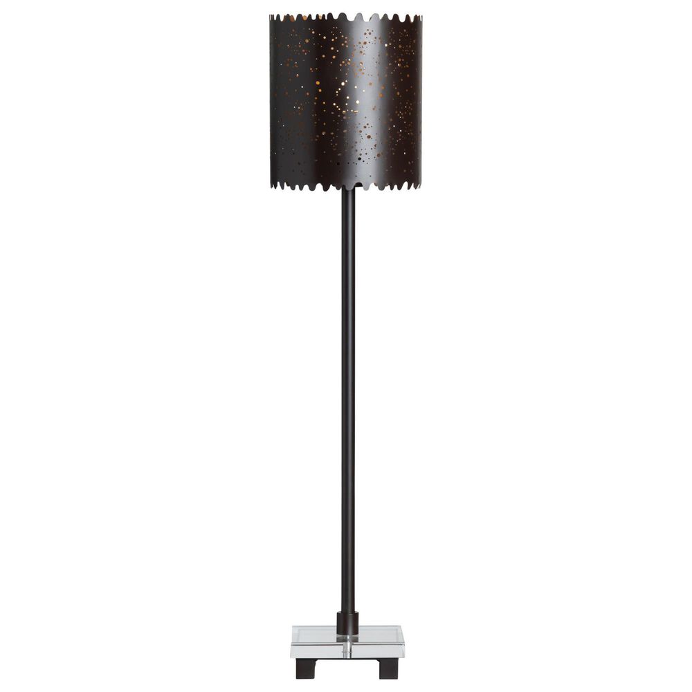 Crestview Collection Baxter Buffet Lamp in Black, , large
