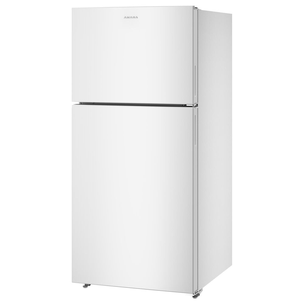 Amana 19 Cu. Ft. Wide Top-Freezer Refrigerator in White, , large