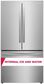 Frigidaire 28.8 Cu. Ft. Arch Handle French Door Refrigerator in Stainless Steel, , large