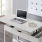 OSP Home Contempo Sit-To-Stand Adjustable Height Desk in White Oak, , large