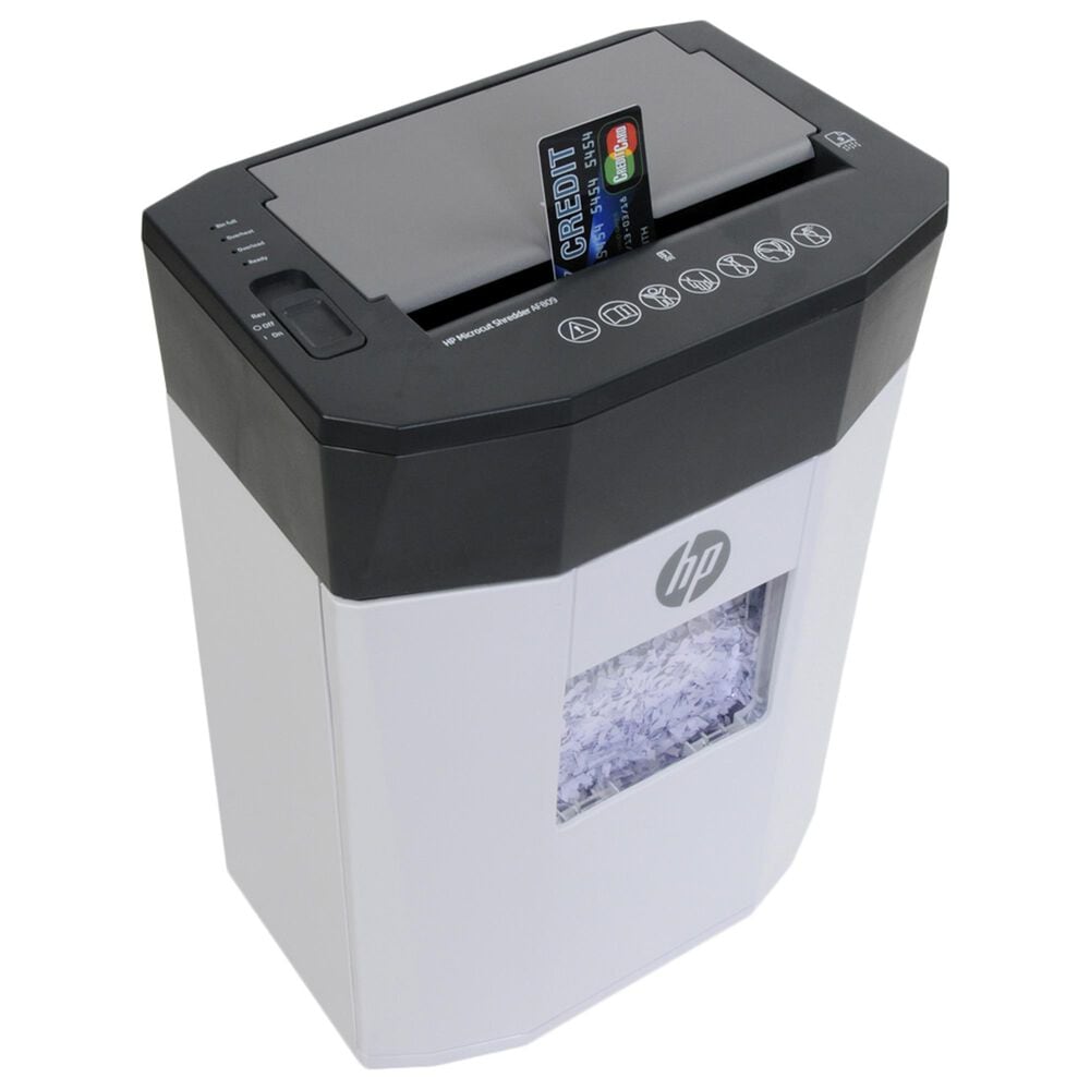 HP 80 Sheets Autofeed Microcut Shredder in White, , large