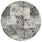 Safavieh Retro RET2137-1180 6" Round Cream and Grey Area Rug, , large