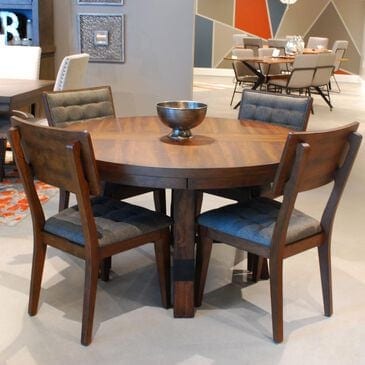 Davis International Nordic Round Dining Table in Cherry Brown, , large