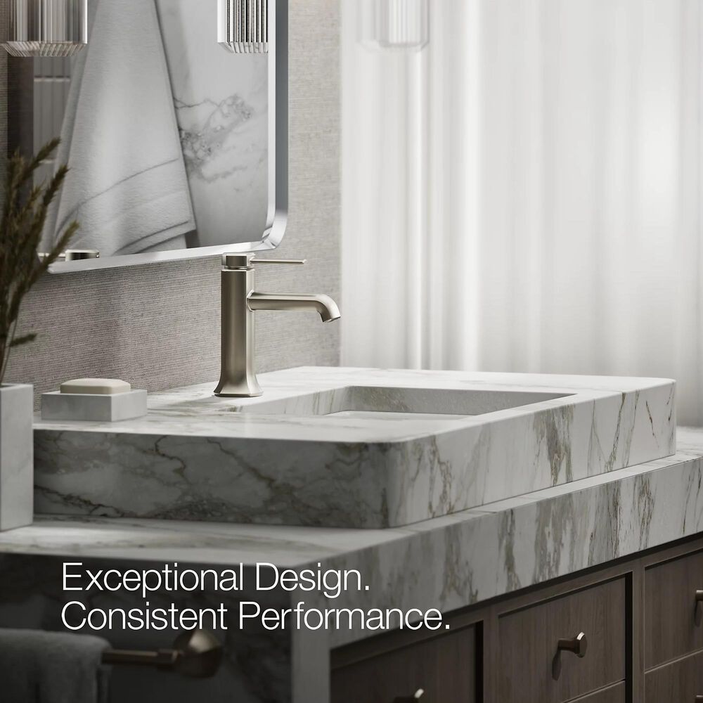 Kohler Occasion Single-Handle Bathroom Sink Faucet in Vibrant Brushed Nickel, , large