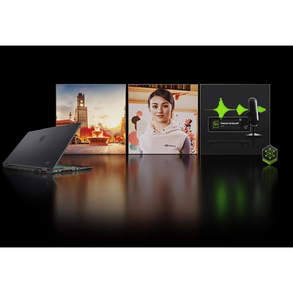 MSI Cyborg 15 15.6" Gaming Laptop | Intel Core Ultra 7-240H - 32GB (16GB*2) RAM - NVIDIA GeForce RTX 5050 Graphics - 1TB SSD in Translucent Black, , large