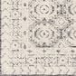 Surya Louvre Black, Ivory and Cream 10" x 14" Area Rug, , large