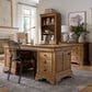 Riva Ridge Chateau Philippe 2-Piece Executive Desk and File Cabinet Set in Cognac, , large