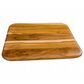 Lipper International Teak Rounded Edge Cutting Board in Brown, , large