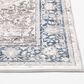 Central Oriental Trisha Yearwood Belmont Jabari 5" x 7" Tan and Dark Blue Area Rug, , large