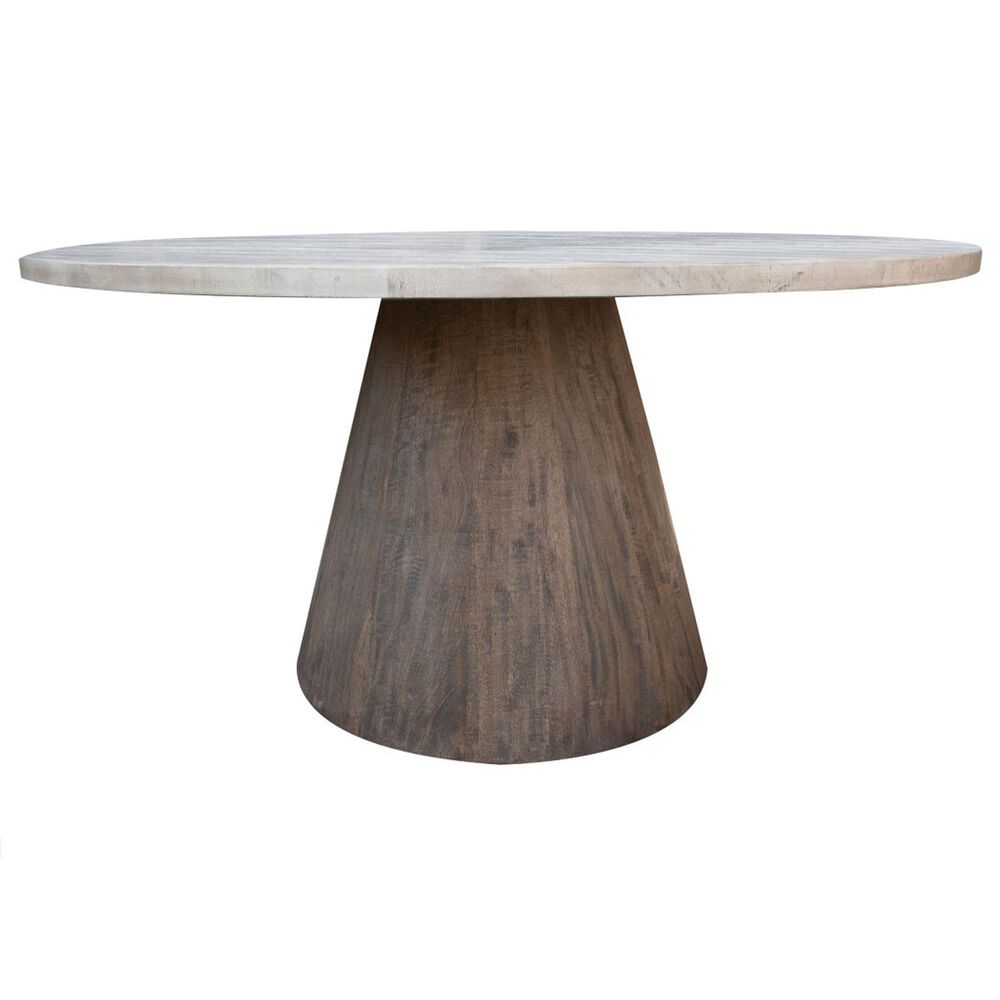 Fallridge Sahara Dining Table in Cream and Caramel - Table Only, , large