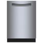 Bosch 2-Piece Kitchen Package with 20.8 Cu. Ft. 3-Door French Door Refrigerator and Pocket Handle Dishwasher in Stainless Steel, , large