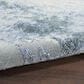 Nourison Silk Shadows 3"9" x 5"9" Blue and Sky Area Rug, , large