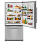 KitchenAid 22.07 Cu. Ft. Bottom Freezer Refrigerator in Stainless Steel, , large