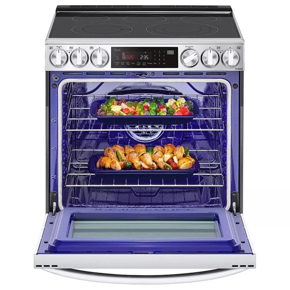 LG 6.3 Cu. Ft. Smart Wi-Fi Enabled ProBake Convection InstaView Electric Slide-In Range in Stainless Steel, , large