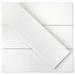 Soho Studio Soho White 3" x 9" Ceramic Tile, , large