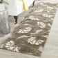 Safavieh Florida Shag SG459-7913-29 2"3" x 9" Smoke/Beige Runner, , large
