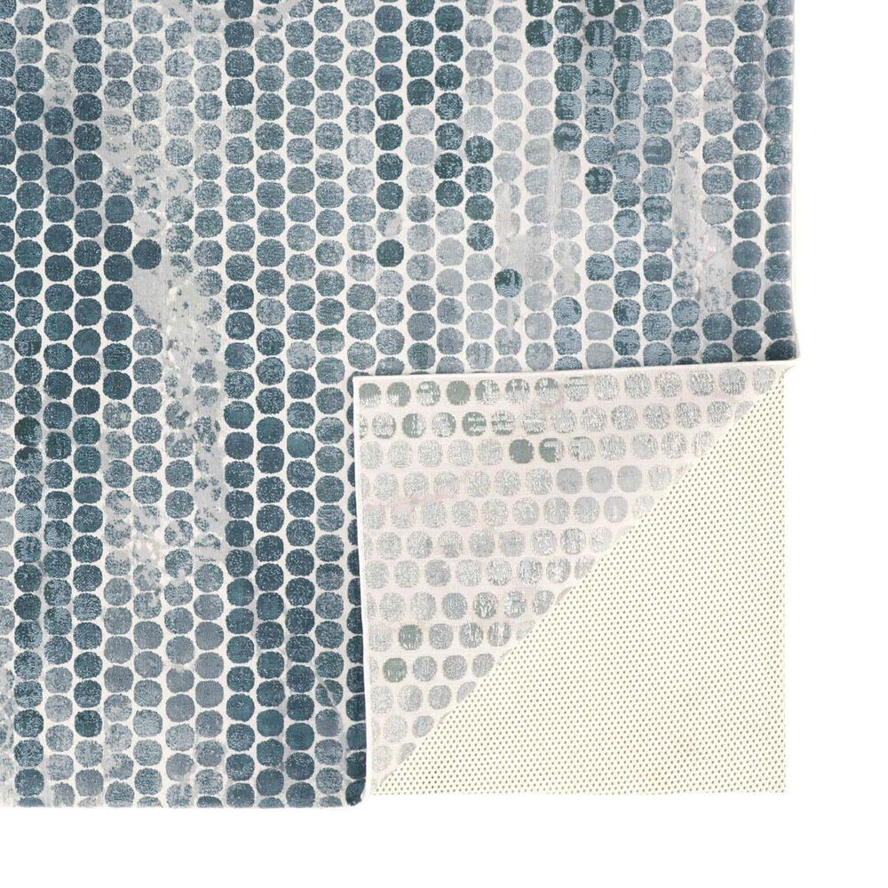 Feizy Atwell 8&#39; x 10&#39; Blue and Silver Area Rug, , large