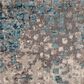 Safavieh Monaco MNC225E-5R 5" Round Grey/Light Blue Round Area Rug, , large