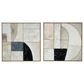 Ashley Bexlen 30" x 30" Wall Art in Tan, Taupe and Black (Set of 2), , large