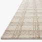 Chris Loves Julia x Loloi Polly 8"6" x 11"6" Cream and Sand Area Rug, , large