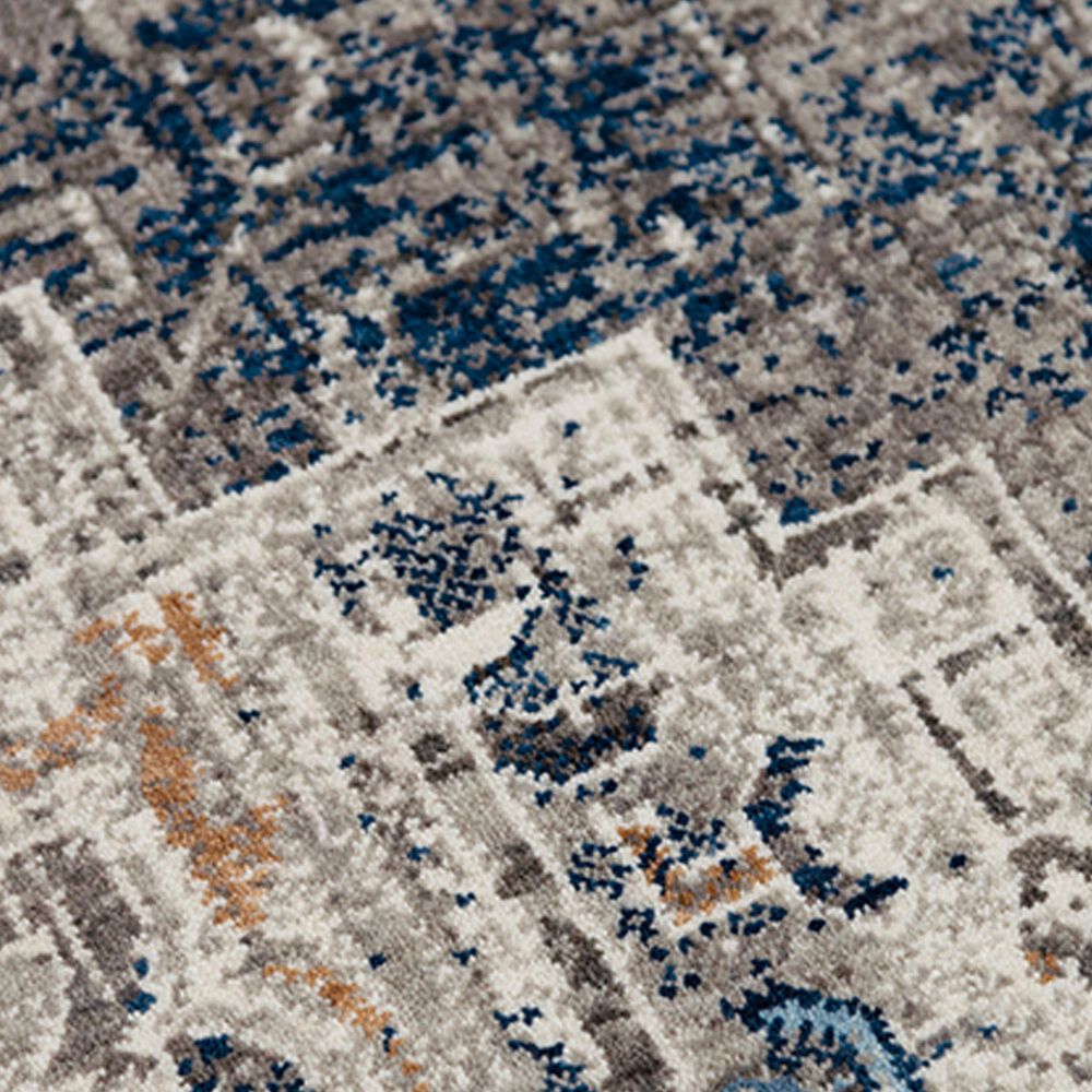 RIZZY Anatolia ANT742 2&#39;6&quot; x 8&#39; Gray Runner, , large