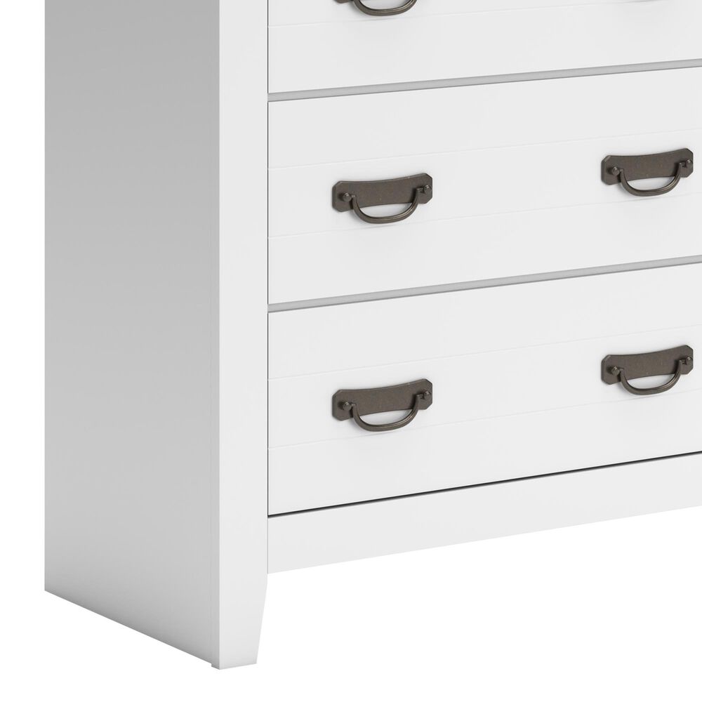 Ashley Binterglen 4-Piece Queen Panel Bedroom Set in White, , large