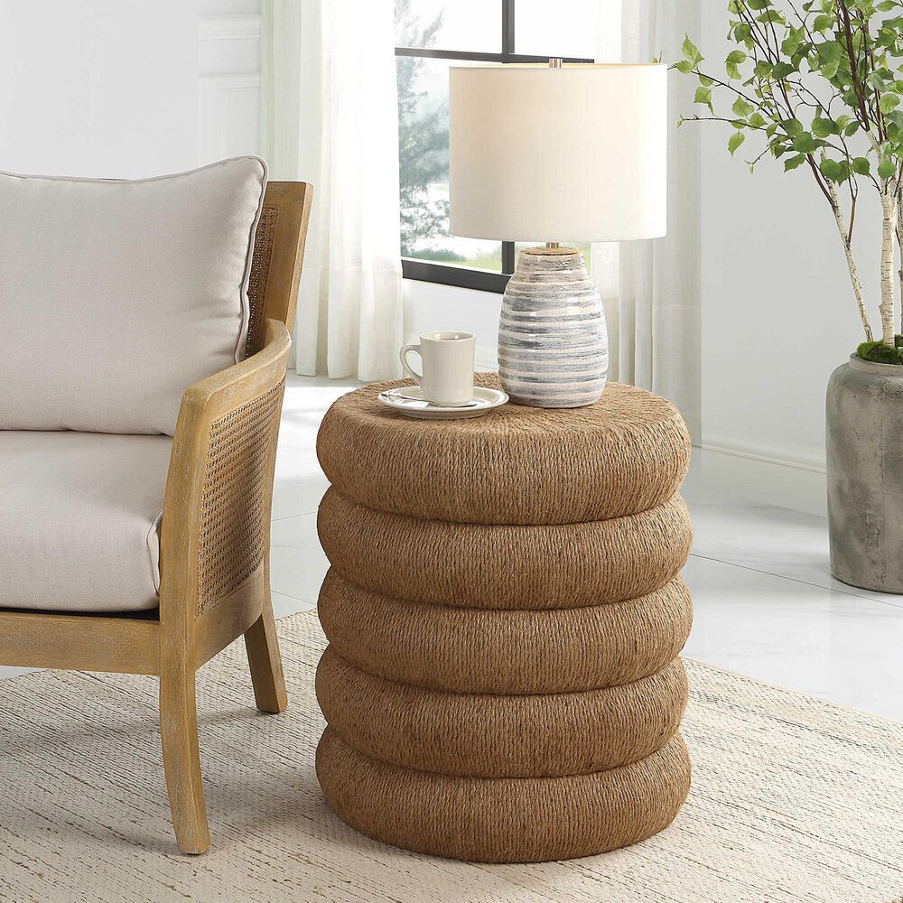 Uttermost Capitan Side Table in Natural, , large