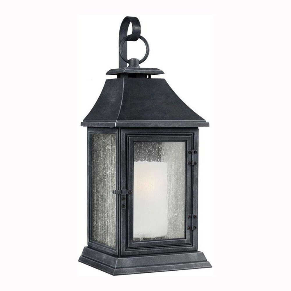 Other The Shepherd 1 Light 35" Outdoor Wall Sconces in Dark Weathered Zinc, , large
