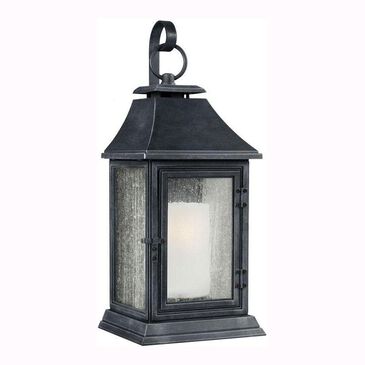 Murray Feiss The Shepherd 1 Light 35" Outdoor Wall Sconces in Dark Weathered Zinc, , large