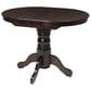 CorLiving Dillon Pedestal Dining Table in Cappuccino - Table Only, , large
