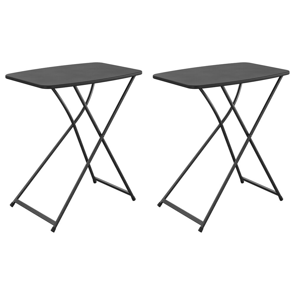 DHP Folding Activity Table in Black (Set of 2), , large