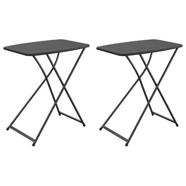 DHP Folding Activity Table in Black (Set of 2), , large