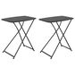 DHP Folding Activity Table in Black (Set of 2), , large