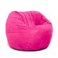 Jaxx 3" Round Bean Bag with Removable Cover in Fuchsia, , large