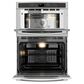 GE Profile 2-Piece Kitchen Package with Stainless Steel 30" Combination Double Wall Oven and Black Induction Cooktop, , large