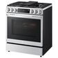 LG 6.3 Cu. Ft. Convection InstaView Dual Fuel Slide-In Range in Print Proof Stainless Steel, , large