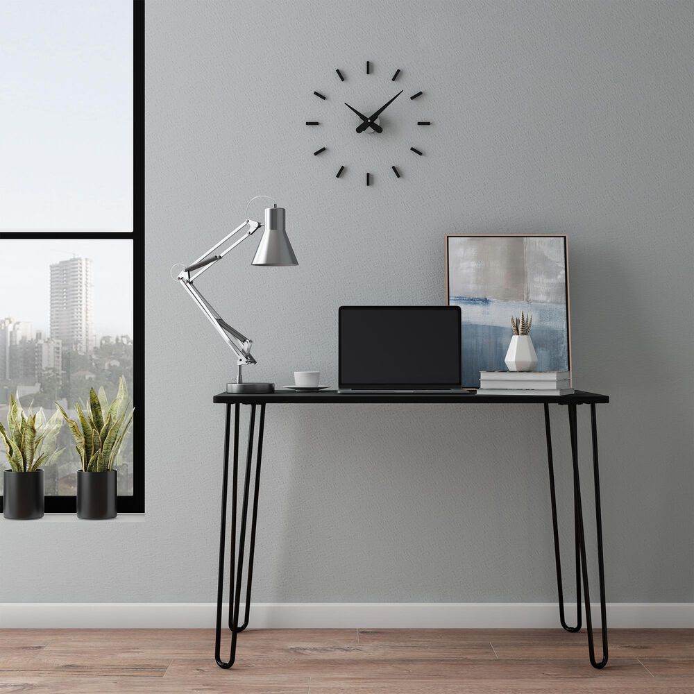 Timberlake Hastings Home Computer Desk in Black, , large