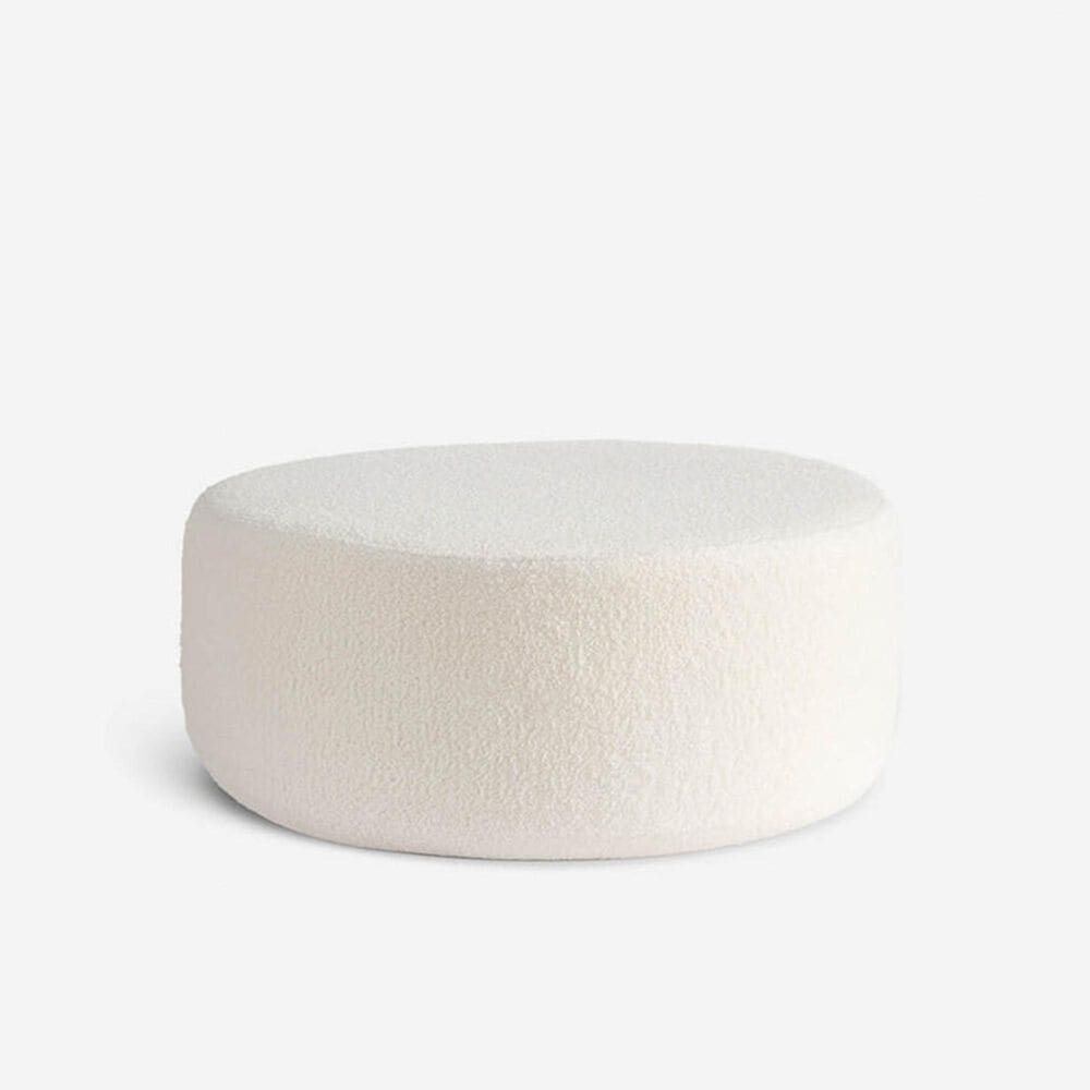 Sunday Citizen Rowan Ottoman in White, , large