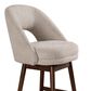 Blue River Adrian Swivel Counter Stool in Ancient Stone, , large