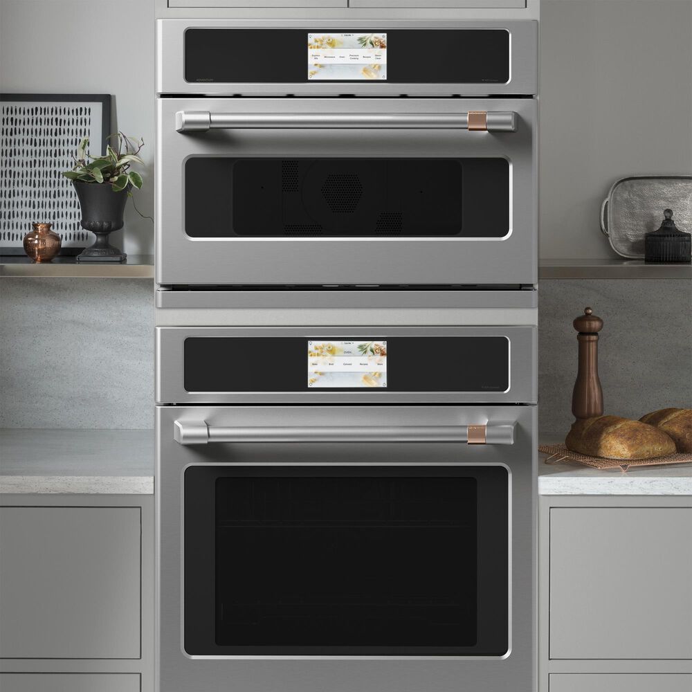Cafe 1.7 Cu. Ft. 27&quot; Built-In Smart Microwave Oven with 120V Advantium Technology in Stainless Steel, , large