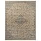 Loloi Heritage 12" Square Sage and Navy Area Rug, , large