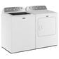 Maytag 4.8 Cu. Ft. Pet Pro Top Load Washer and 7.0 Cu. Ft. Electric Dryer Laundry Pair in White, , large