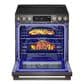 LG 6.3 Cu. Ft. Smart Wi-Fi Enabled ProBake Convection InstaView Electric Slide-In Range in Black Stainless Steel, , large