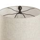 Flair Industries Roanoke Rustic Table Lamp in Dark Brown and Dark Gray, , large