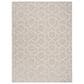 Nourison Horizon HOZ01 Grey 10" x 14" Indoor/Outdoor Area Rug, , large
